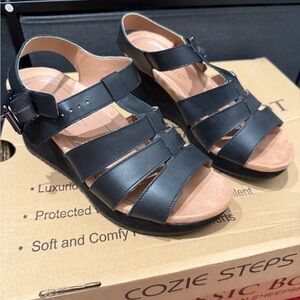Vionic Black Sandals for Women